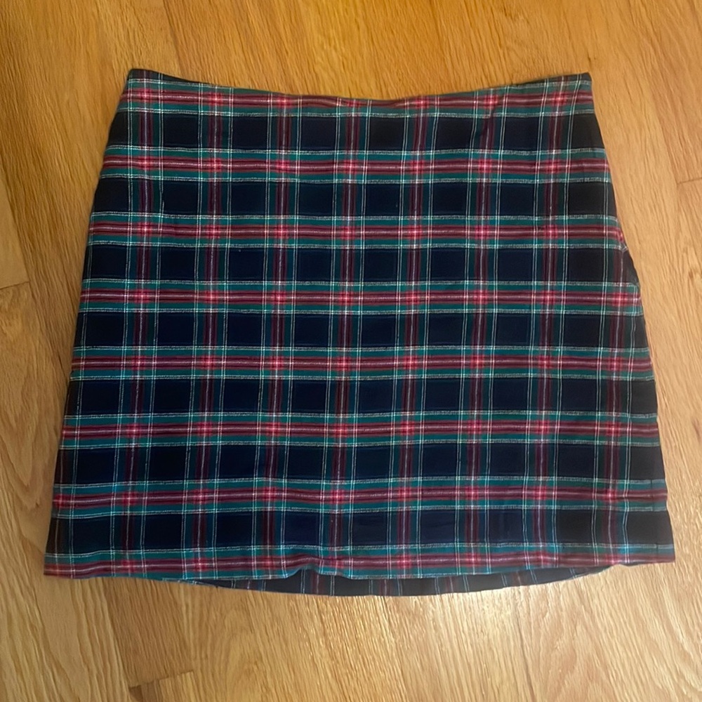 Vineyard Vines Plaid Lined Skirt size 8